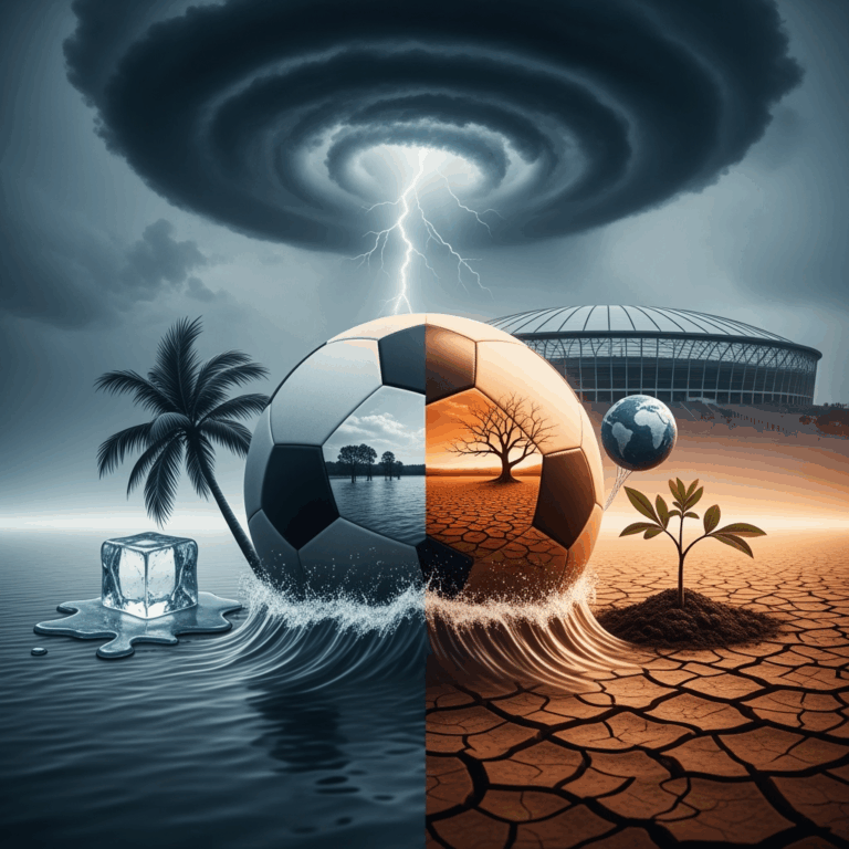 Illustration for: 2026 World Cup Faces Urgent Climate Challenges