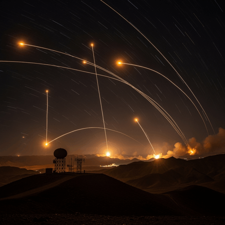 Illustration for: Israel Targets Houthi Military and Intelligence Sites