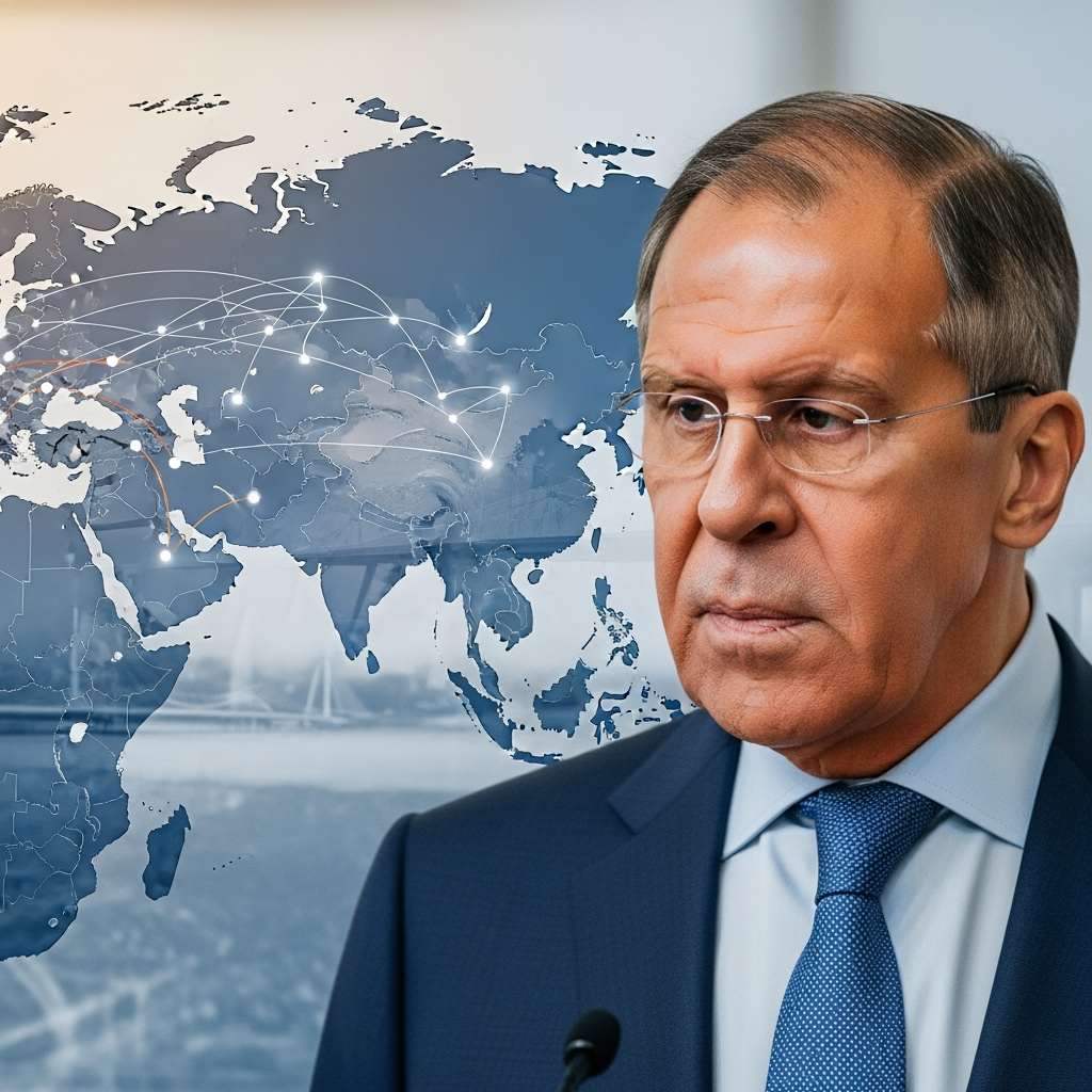 Illustration for: Lavrov Highlights Eurasian Economic Cooperation
