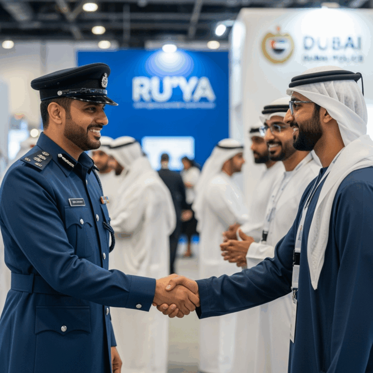 Illustration for: Dubai Police Offers New Jobs for Emiratis at Ru'ya