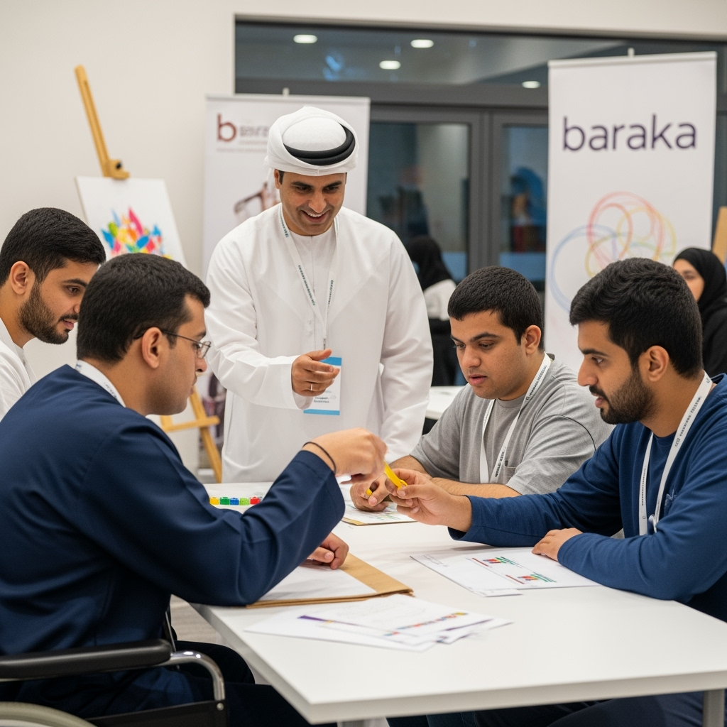 Illustration for: Baraka Backs Ajman Disabled Club's Summer Programme