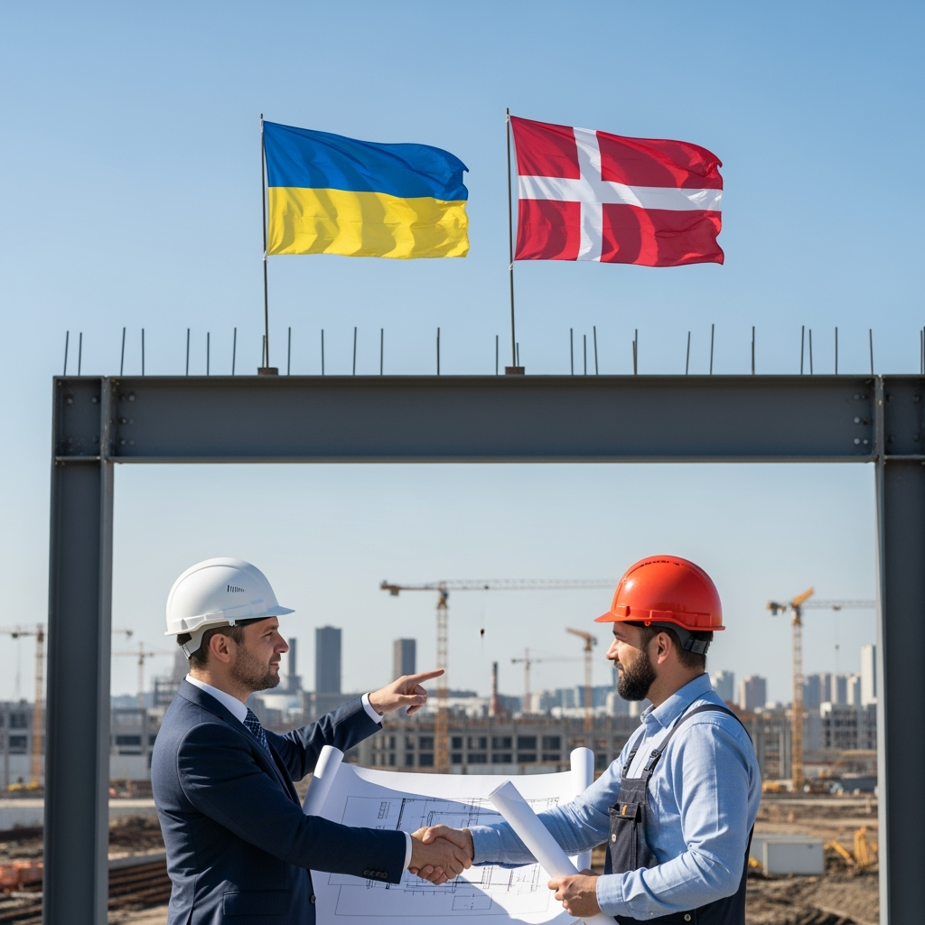 Illustration for: Ukraine and Denmark to Build Joint Weapon Factory