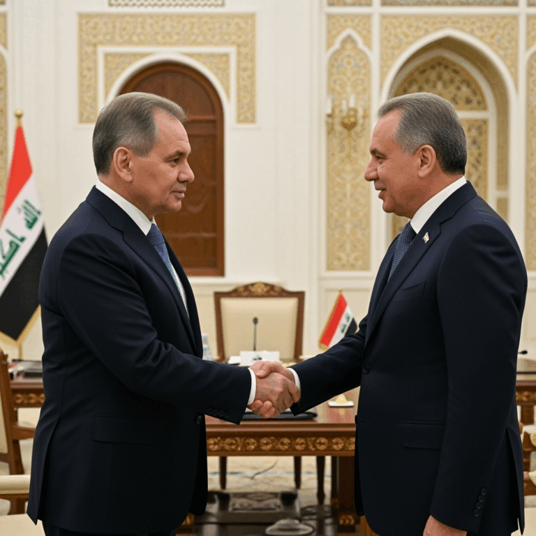 Illustration for: Shoigu's Visit to Baghdad for Strategic Talks