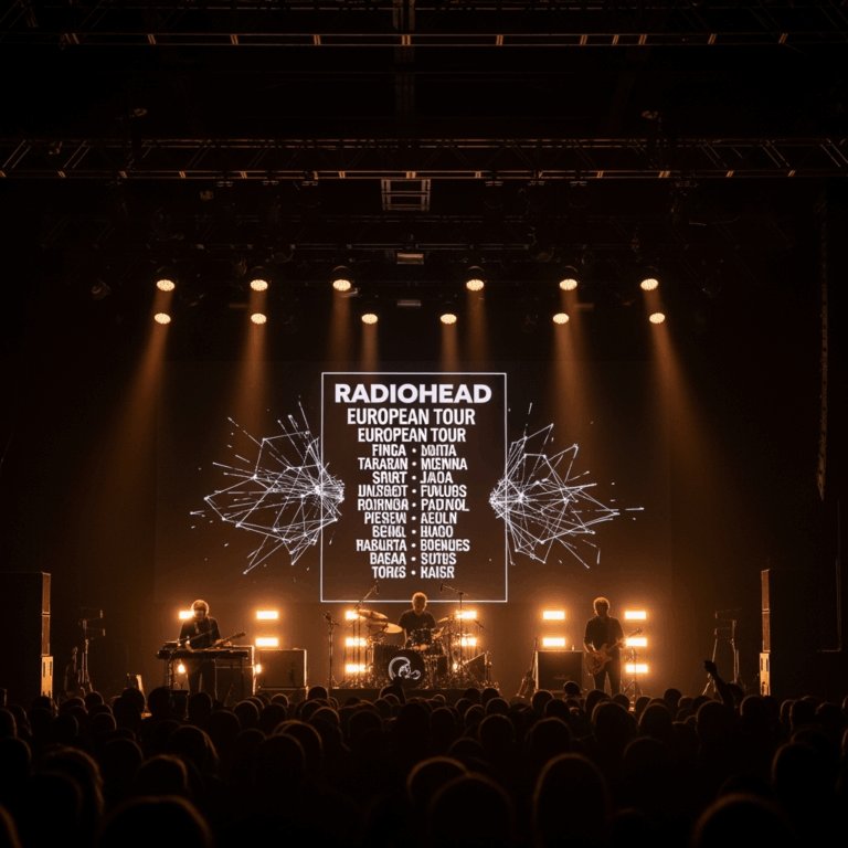 Illustration for: Radiohead Announces European Tour Dates