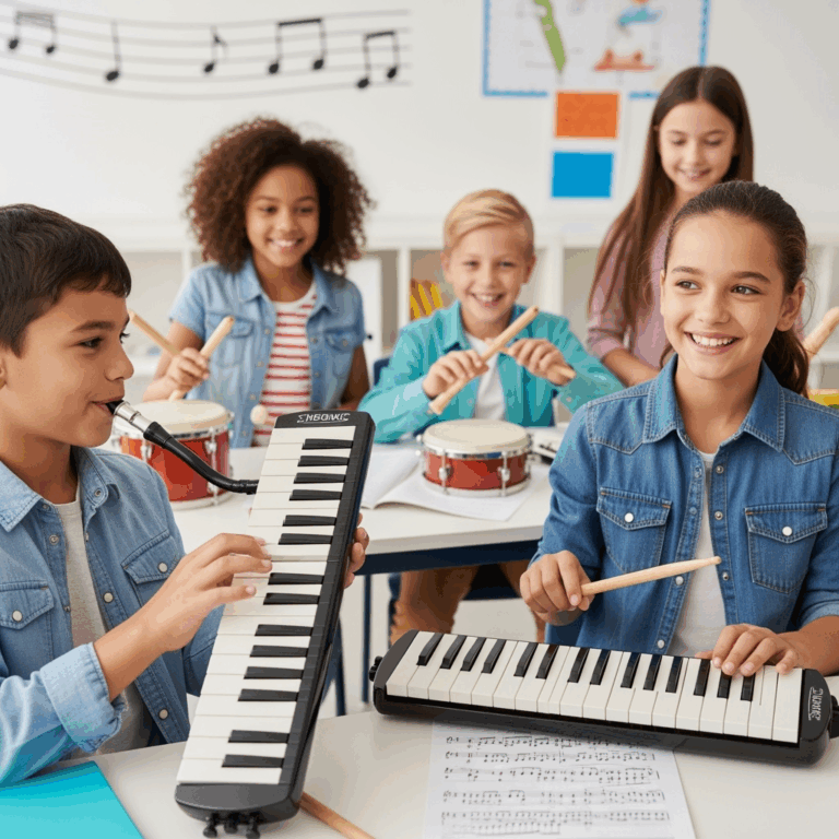 Illustration for: Melodica's Back-to-School Music Initiative