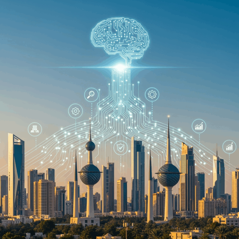 Illustration for: AI-Ready Kuwait: Empowering Digital Transformation
