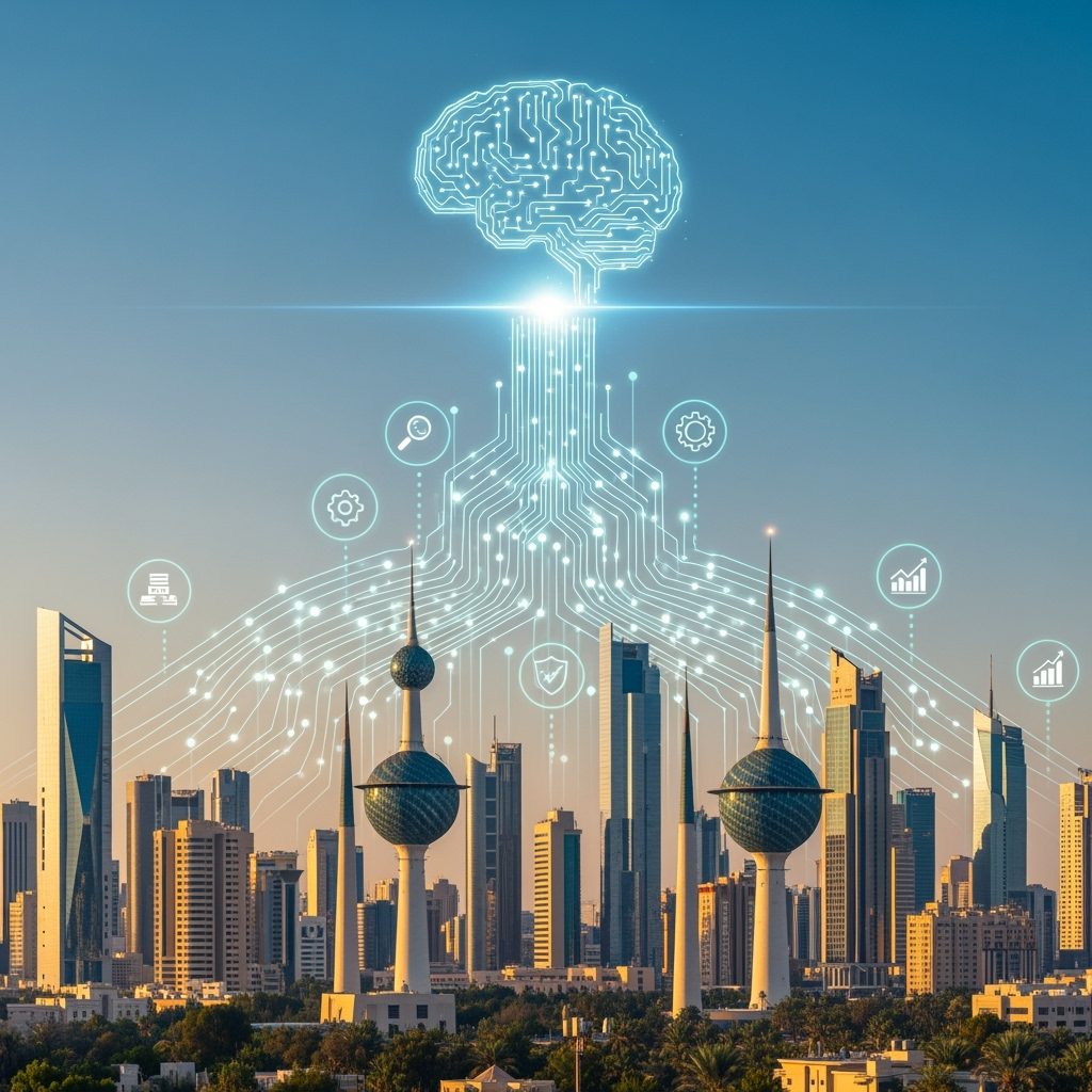 Illustration for: AI-Ready Kuwait: Empowering Digital Transformation