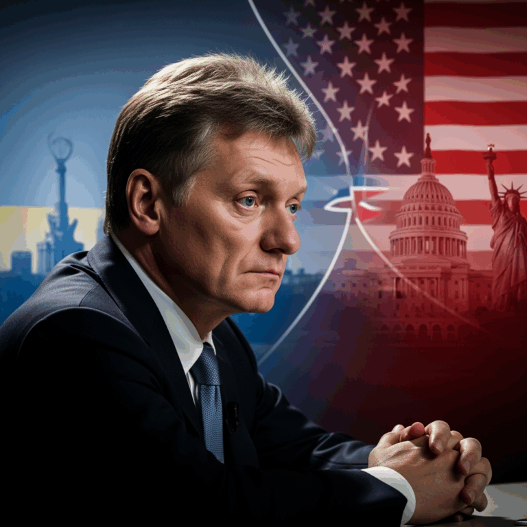 Illustration for: Peskov on Ukraine and US Relations
