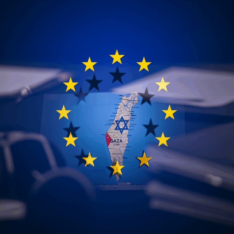 Illustration for: EU Calls for Actions Against Israel Over Gaza War