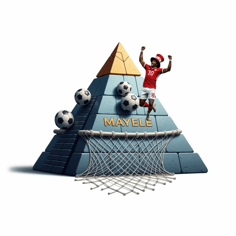 Illustration for: Pyramids Triumphs with Mayele's Hat-trick