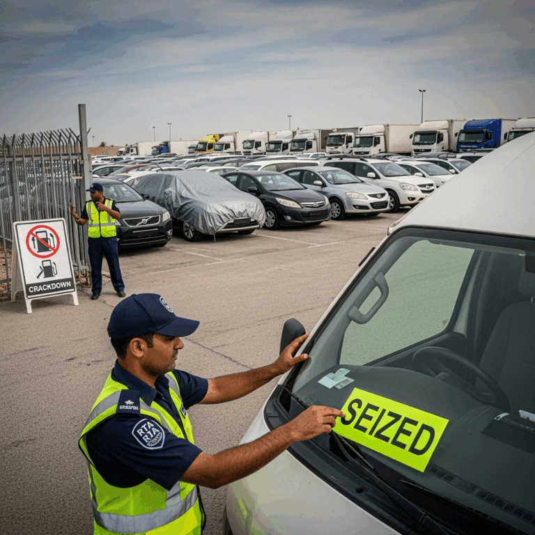 Illustration for: RTA Seizes Vehicles in Gas Distribution Crackdown