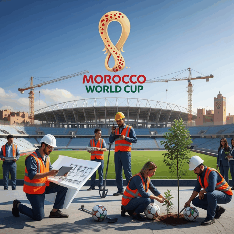 Illustration for: Morocco's Preparations for 2030 World Cup