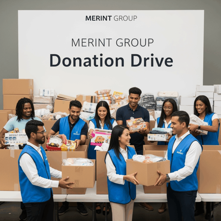 Illustration for: Merint Group's Successful Blood Donation Drive