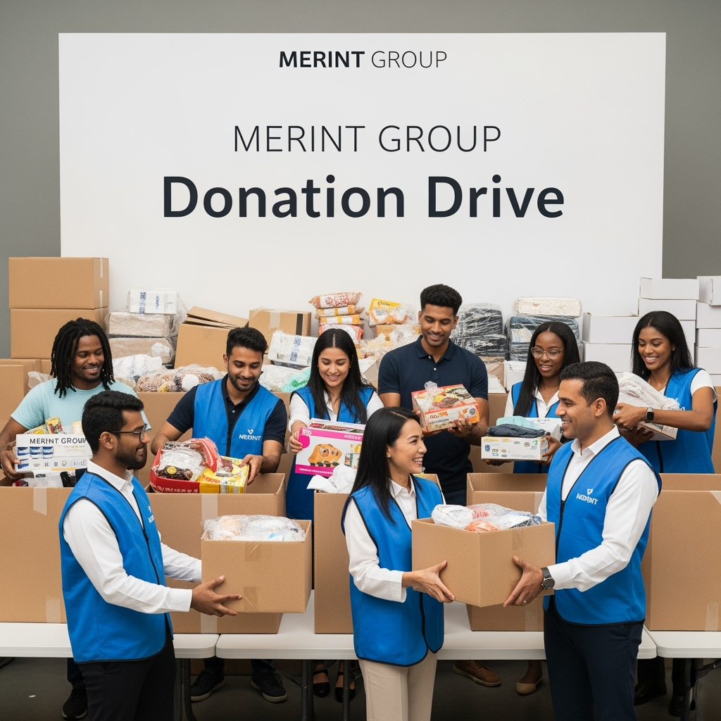 Illustration for: Merint Group's Successful Blood Donation Drive