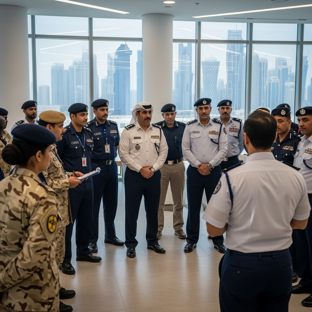 Illustration for: Qatar's Security and Unified Response at Doha Summit
