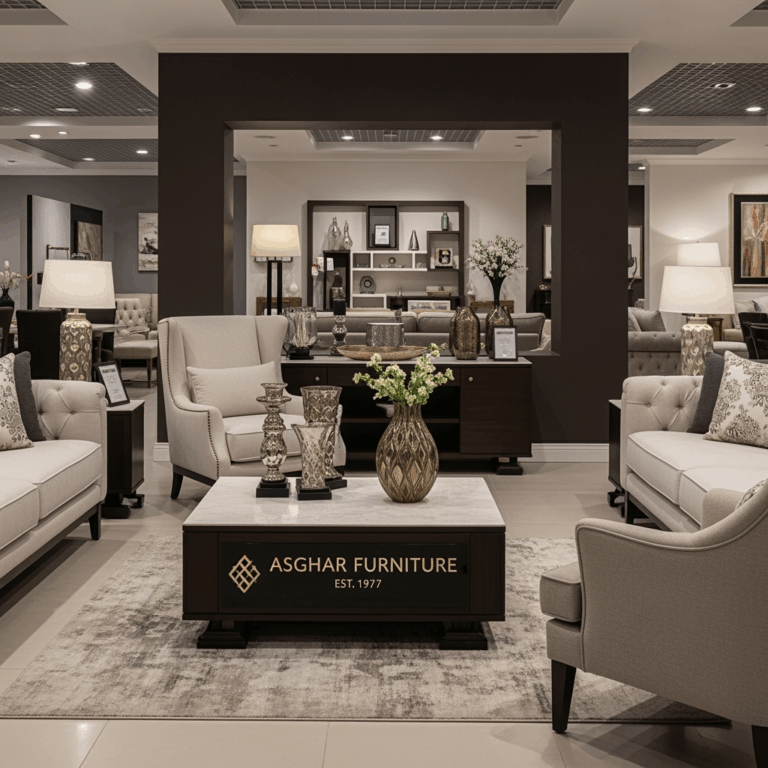 Illustration for: Asghar Furniture: Crafting UAE Interiors Since 1977