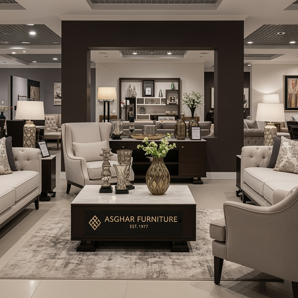 Illustration for: Asghar Furniture: Crafting UAE Interiors Since 1977