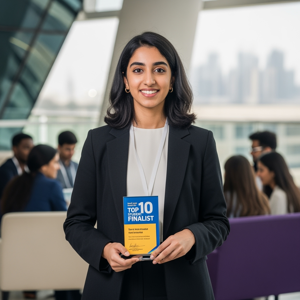 Illustration for: Dubai Student Makes Global Student Prize Top 10