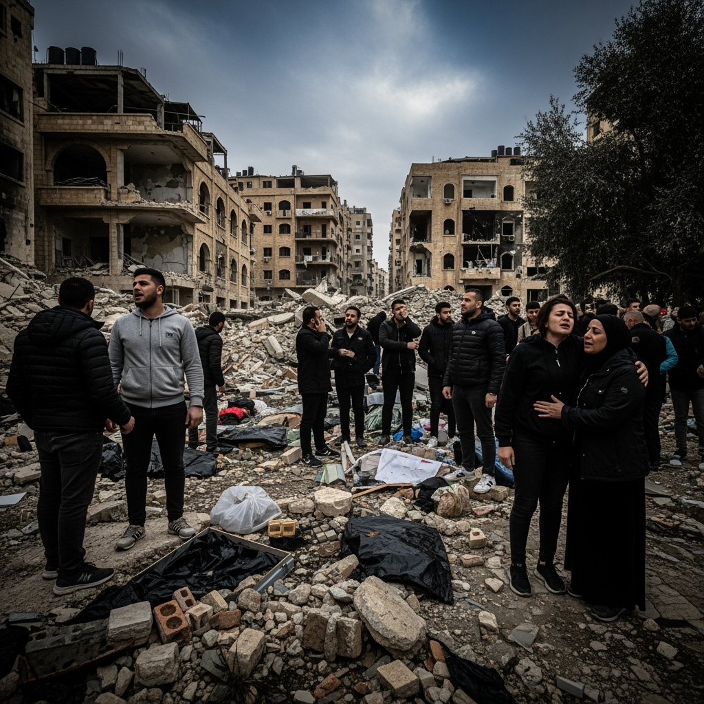 Illustration for: Israeli Raids in Baalbek Result in Martyrs