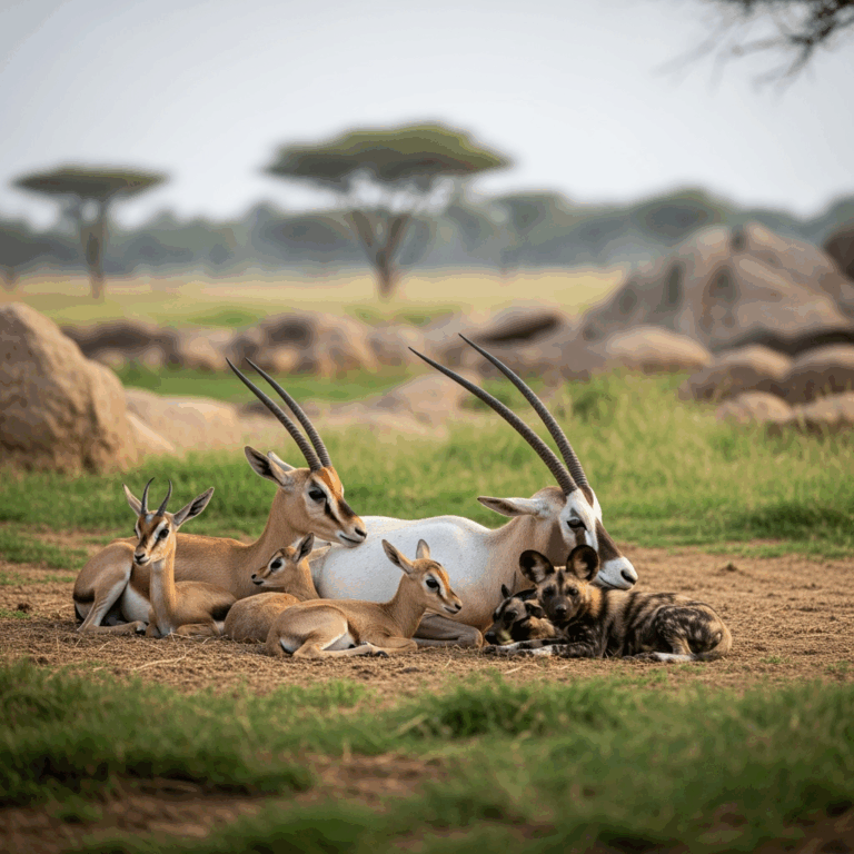 Illustration for: Sharjah Safari Launches New Season with Rare Births