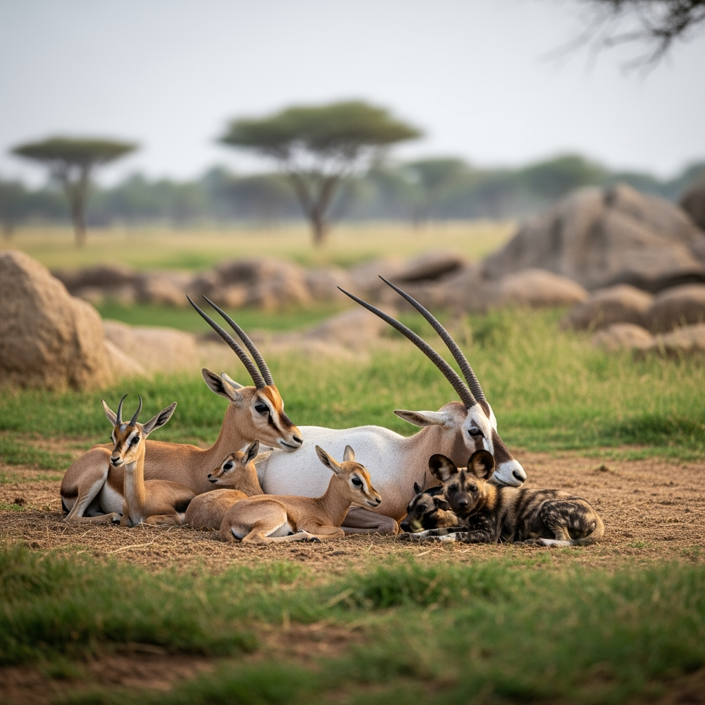 Illustration for: Sharjah Safari Launches New Season with Rare Births