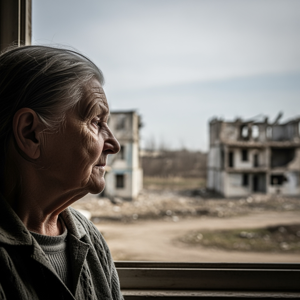 Illustration for: Ukraine Faces Risk of Becoming an Elderly Nation