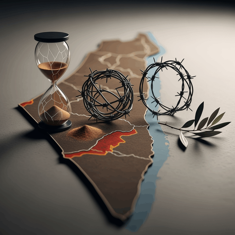 Illustration for: Israeli Strategy on Gaza: Challenges and Criticism