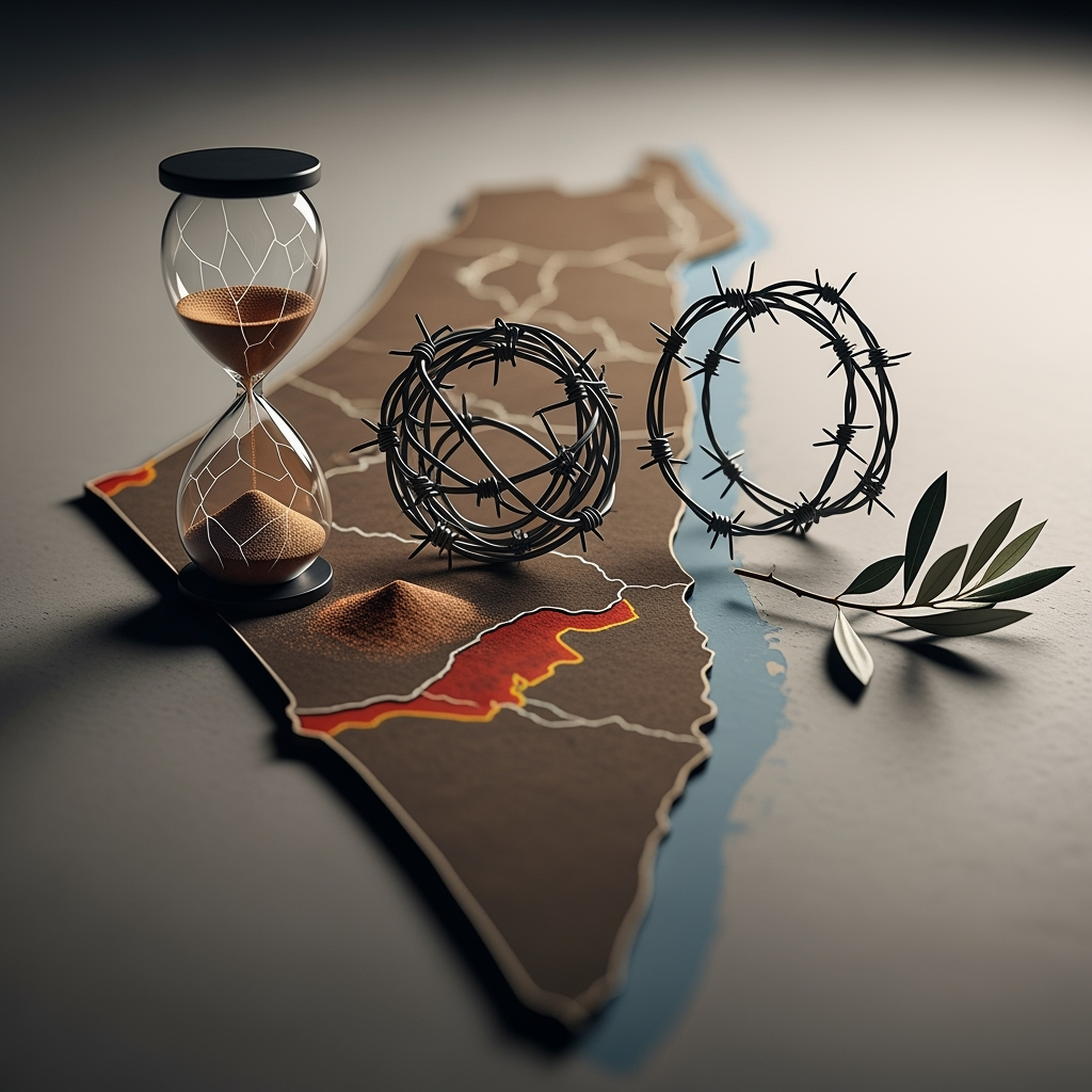 Illustration for: Israeli Strategy on Gaza: Challenges and Criticism
