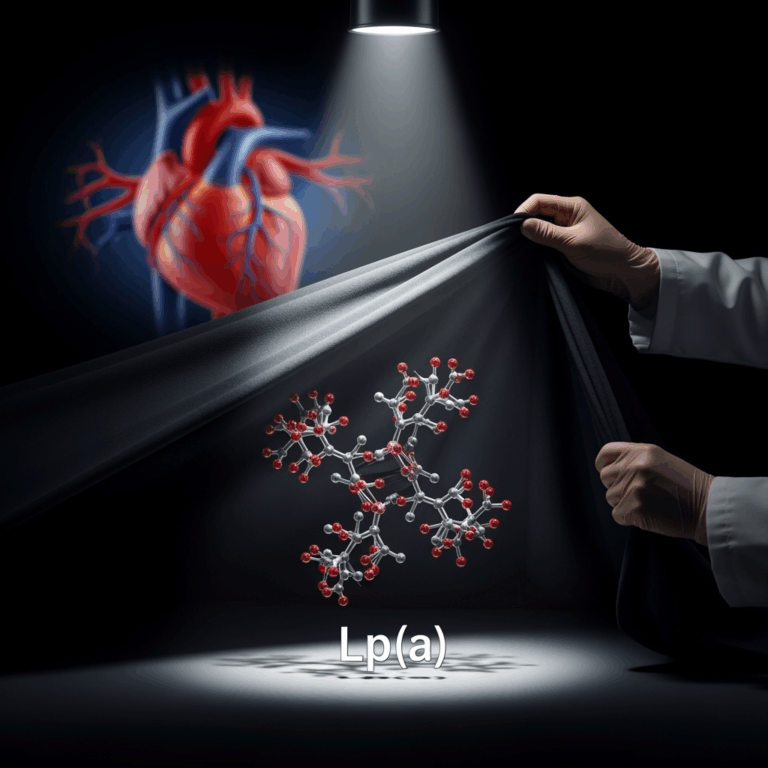 Illustration for: Unveiling Lp(a): A Key Cardiovascular Risk Factor