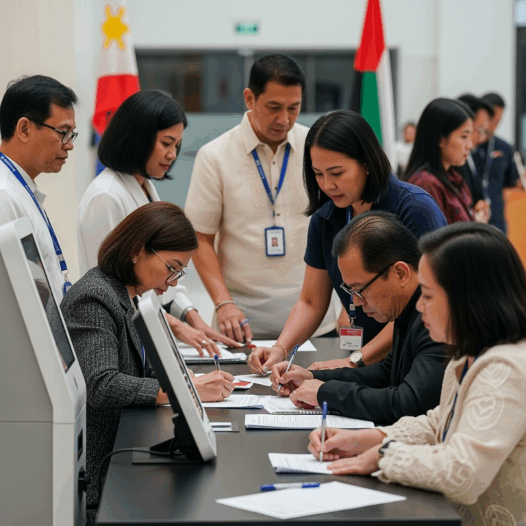 Illustration for: Register for 2028 Philippine Elections in UAE