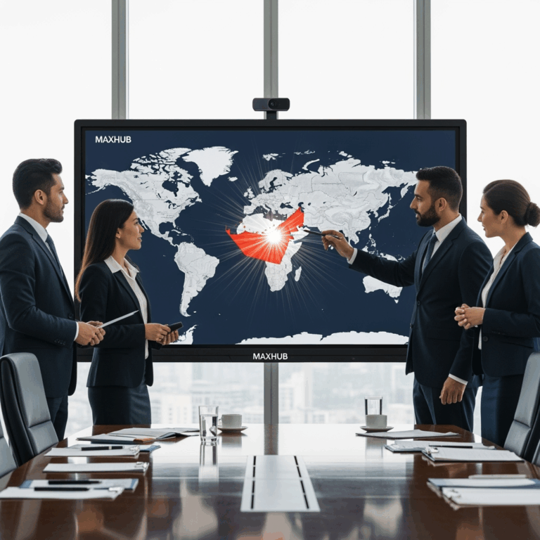 Illustration for: MAXHUB Expands into UAE: A Strategic Milestone