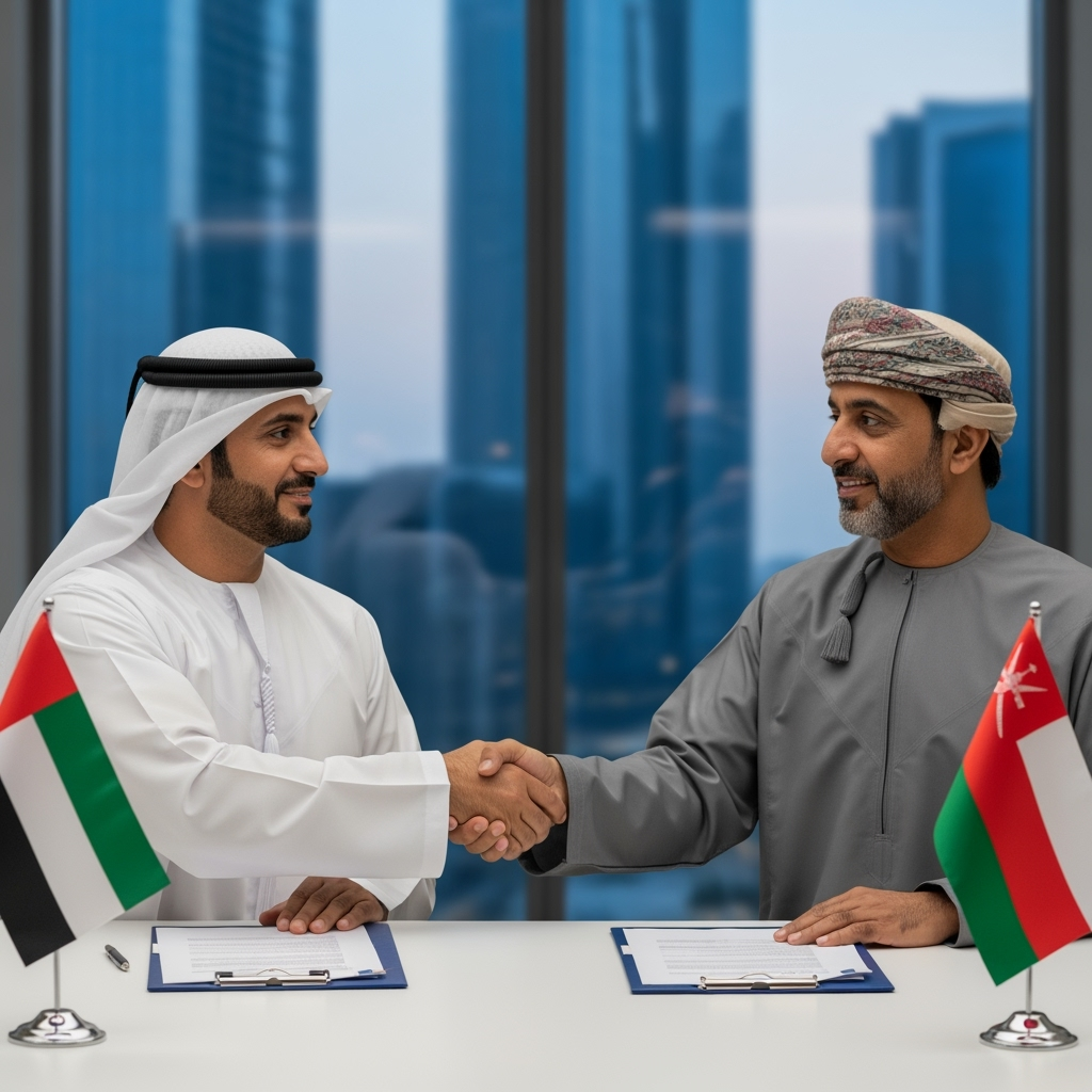 Illustration for: UAE and Oman Boost Oversight Cooperation