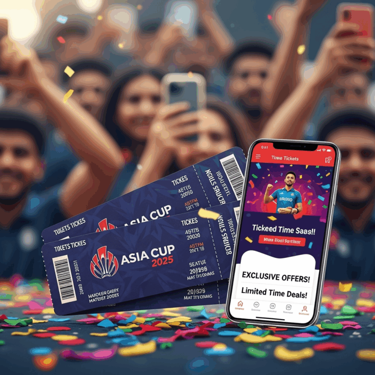 Illustration for: Exciting Offers on Asia Cup 2025 Tickets Announced