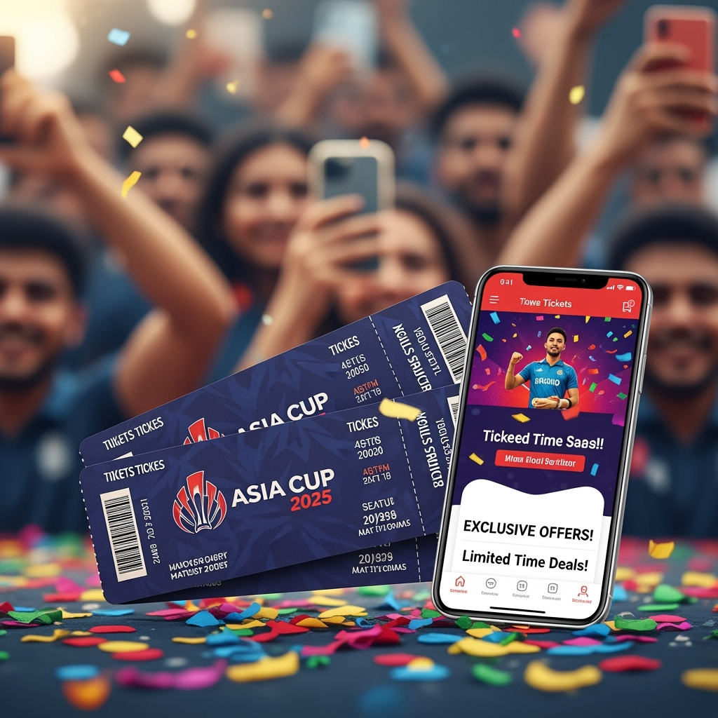 Illustration for: Exciting Offers on Asia Cup 2025 Tickets Announced