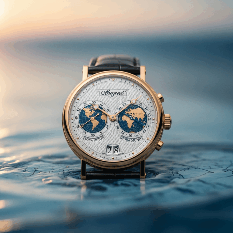 Illustration for: Breguet's Marine Hora Mundi: A Journey in Time