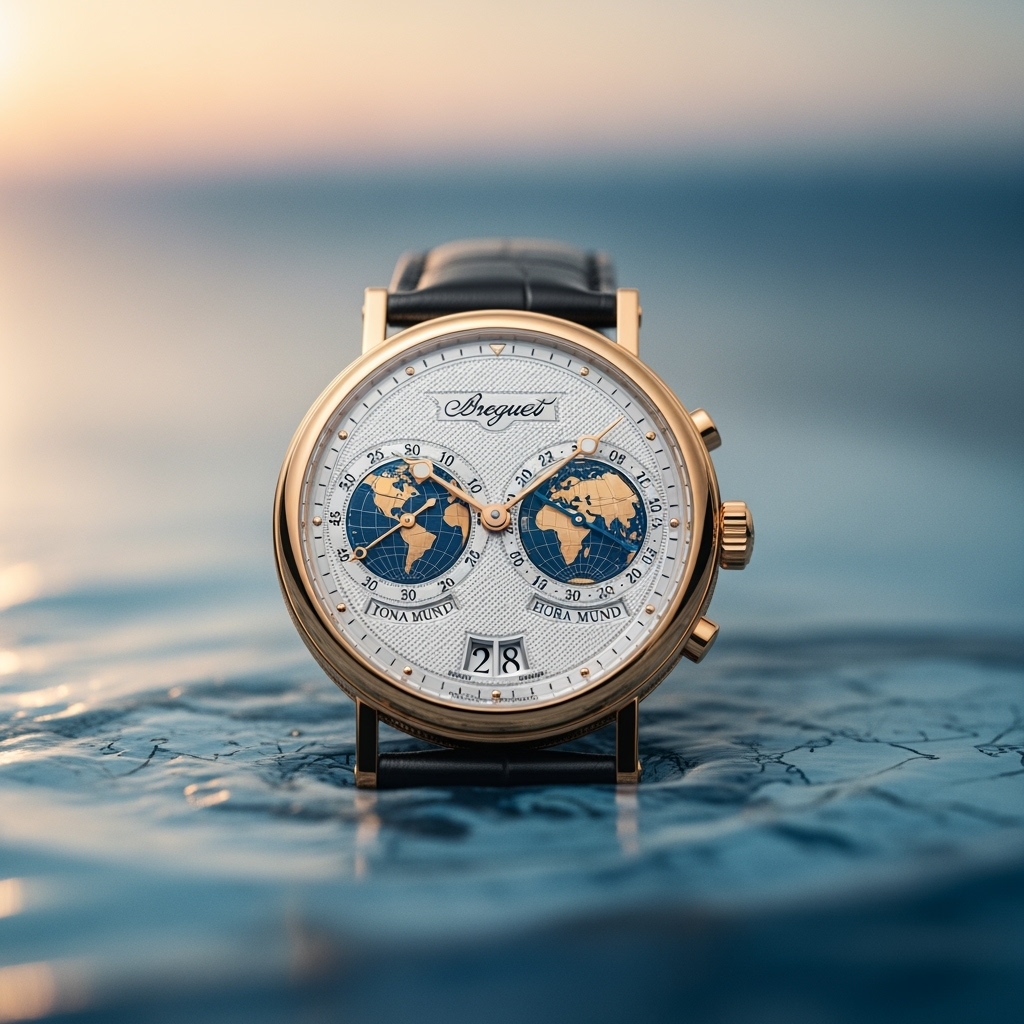 Illustration for: Breguet's Marine Hora Mundi: A Journey in Time