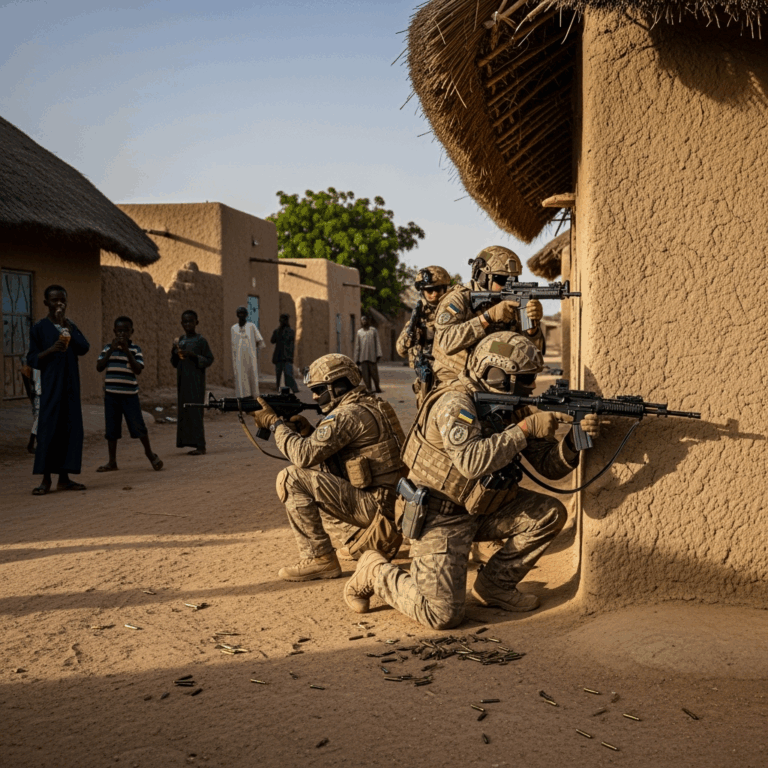 Illustration for: Ukrainian Special Forces Encounter in Mali Sherbaki
