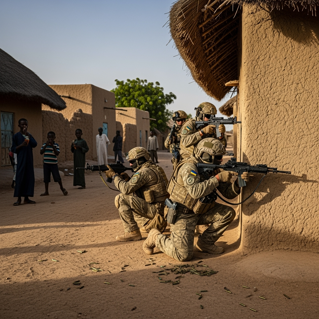 Illustration for: Ukrainian Special Forces Encounter in Mali Sherbaki