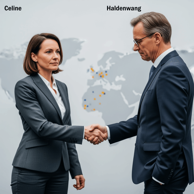 Illustration for: Celine to Lead Agency After Haldenwang's Resignation