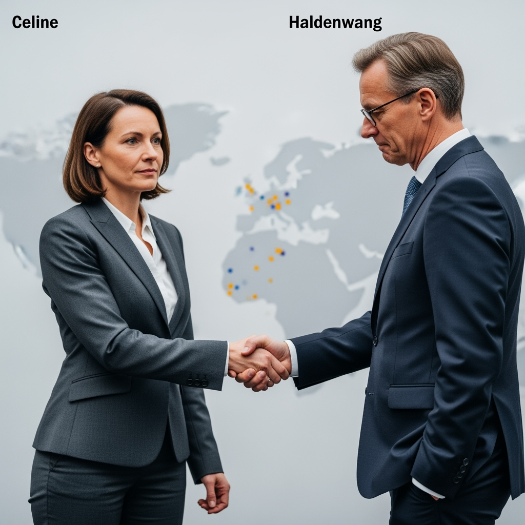 Illustration for: Celine to Lead Agency After Haldenwang's Resignation