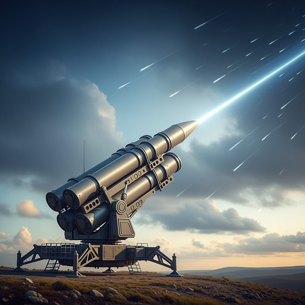 Illustration for: UK to Develop 'Sky Hammer' Missile Defense System