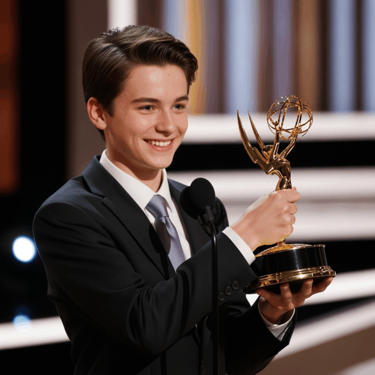 Illustration for: Owen Cooper Makes Emmy History at Age 15
