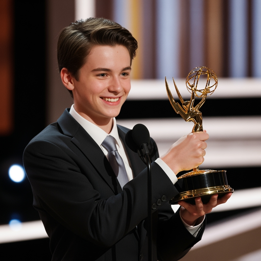 Illustration for: Owen Cooper Makes Emmy History at Age 15