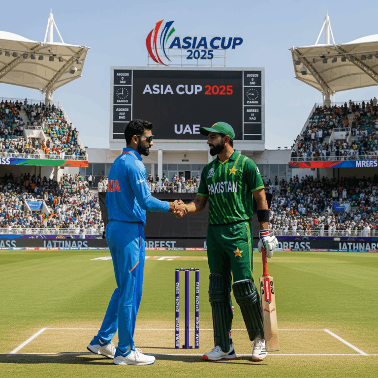Illustration for: India and Pakistan to Lead Asia Cup 2025 in UAE