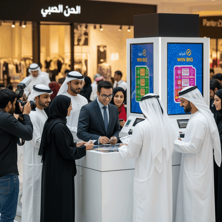 Illustration for: UAE Lottery Expands with New Retail Locations