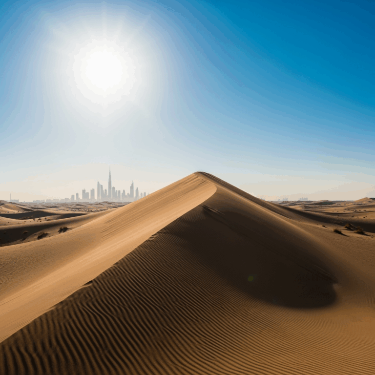 Illustration for: UAE Weekend Weather: Sunny Skies, High Temps Predicted