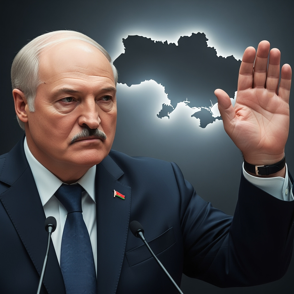Illustration for: Lukashenko Warns of Ukraine's Future