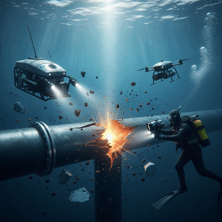 Illustration for: Investigation into Nord Stream Gas Attack