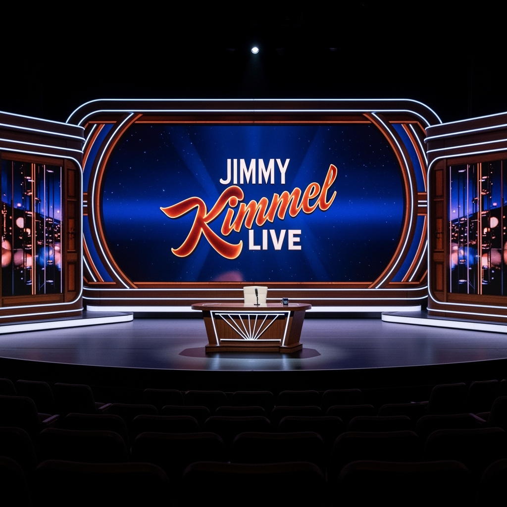 Illustration for: Jimmy Kimmel Live to Return After Suspension