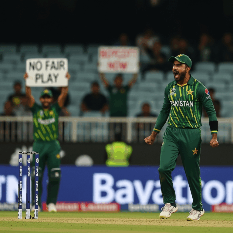 Illustration for: Pakistan Advances to Super Four Despite Boycott Drama